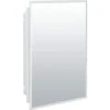 American Pride Vista Series 16 In. W X 20 In. Recessed Medicine Cabinet -Whirlpool Shop 241833 MainProductImage Lg