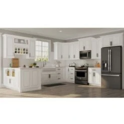 Hampton Bay 90 X 4.5 X 0.25 In. Toe Kick (Satin White) -Whirlpool Shop 246063 DetailedProductView4 Lg