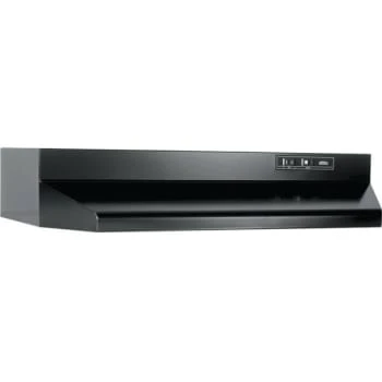 Broan-Nutone 42000 Series 30" 230 Max Blower Cfm Under-Cabinet Range Hood, Black 3 Broan-Nutone 42000 Series 30" 230 Max Blower Cfm Under-Cabinet Range Hood, Black