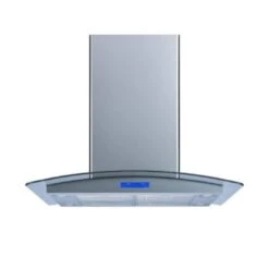 Winflo 30" Touch Sensor Control Stainless Steel Glass Island Range Hood