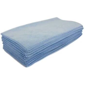 Renown 16 In X 16 In Premium Microfiber Cleaning Cloth, Blue Package Of 12 3 Renown 16 In X 16 In Premium Microfiber Cleaning Cloth, Blue Package Of 12