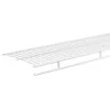 Closetmaid Wardrobe 12 X 48 X 1.5" White Ventilated Wire Wall Mounted Shelf Kit -Whirlpool Shop 266767 MainProductImage Lg