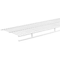 Closetmaid Wardrobe 12 X 48 X 1.5" White Ventilated Wire Wall Mounted Shelf Kit