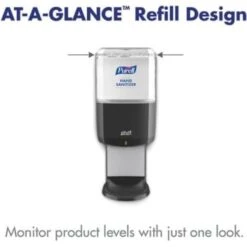 Purell Es6 Touch-Free Sanitizer Dispenser, Graphite 12 Purell Es6 Touch-Free Sanitizer Dispenser, Graphite -Whirlpool Shop 275157 DetailedProductView4 Lg