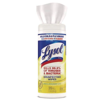 Lysol Disinfectant Wipes (12-Canister) 6 Lysol Disinfectant Wipes (12-Canister) - Image 4