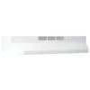 Broan® 30" White Range Hood Non Vented W/ez1 Installation Brackets