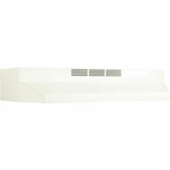 Broan® 30" Bisque Non-Vented Range Hood W/EZ1 Installation Brackets