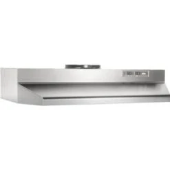 Broan® 30" Range Hood 7" Round Vent, SS W/EZ1 Installation Brackets