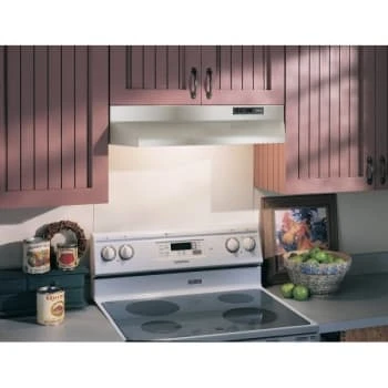 Broan® 30" Range Hood 7" Round Vent, SS W/EZ1 Installation Brackets 6 Broan® 30" Range Hood 7" Round Vent, SS W/EZ1 Installation Brackets - Image 4