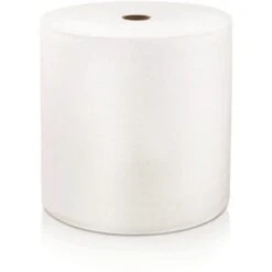 Locor 1-Ply White Hard Wound Roll Towels Case Of 6