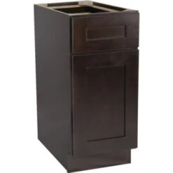 Design House® 12 X 34-1/2 X 24" Espresso Base Cabinet, Fully-Assembled