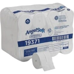 Compact Premium Embossed White Coreless 2-Ply Toilet Paper Case Of 36 11 Compact Premium Embossed White Coreless 2-Ply Toilet Paper Case Of 36 -Whirlpool Shop 283786 DetailedProductView3 Lg