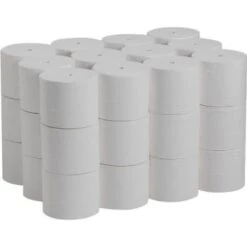 Compact Premium Embossed White Coreless 2-Ply Toilet Paper Case Of 36 13 Compact Premium Embossed White Coreless 2-Ply Toilet Paper Case Of 36 -Whirlpool Shop 283786 DetailedProductView5 Lg