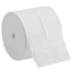 Compact Premium Embossed White Coreless 2-Ply Toilet Paper Case Of 36