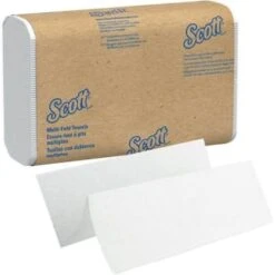 Scott 7" X 9.25" Multi-Fold Paper Towels Absorbency Pockets White Case Of 24 -Whirlpool Shop 286465 DetailedProductView3 Lg