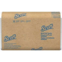 Scott 7" X 9.25" Multi-Fold Paper Towels Absorbency Pockets White Case Of 24