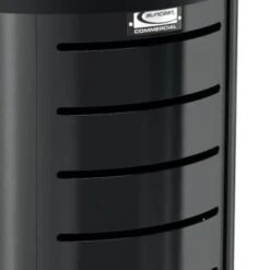 Suncast Commercial 35 Gallon Metal Round Roto Molded Lid Trash Can (Black) -Whirlpool Shop 286961 w DetailedProductView5 Lg