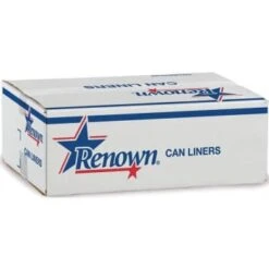 Renown 33 Gal 22 Mic 33" X 40" Silver Can Liner Case Of 250