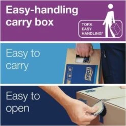 Tork White 8" Controlled Hardwound Paper Towels Case Of 6 -Whirlpool Shop 287374 DetailedProductView5 Lg