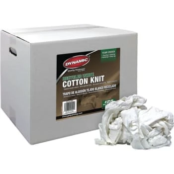 Merit Pro Dynamic 64021 #25 21.25 Lb Box Recycled Knit Wiping Cloth 3 Merit Pro Dynamic 64021 #25 21.25 Lb Box Recycled Knit Wiping Cloth