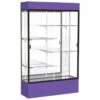Ghent Waddell Spirit Purple Display Case Mirror Back W/ Dark Bronze Aluminum -Whirlpool Shop 288069 MainProductImage Lg