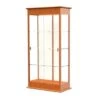 Ghent Waddell Varsity Lighted Cherry Oak Case W/sliding Door/plaque Fabric Back -Whirlpool Shop 288080 MainProductImage Lg