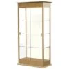 Ghent Waddell Varsity Lighted Carmel Oak Case W/sliding Door/plaque Fabric Back -Whirlpool Shop 288095 MainProductImage Lg