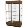 Ghent Waddell Heritage Wood Display Case Danish Walnut Hardwood Finish W/mirror -Whirlpool Shop 289902 MainProductImage Lg