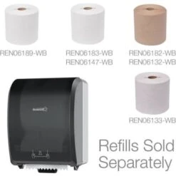 Renown 7.5" Black Series Mechanical Paper Towel Dispenser 6 Renown 7.5" Black Series Mechanical Paper Towel Dispenser -Whirlpool Shop 289979 DetailedProductView1 Lg