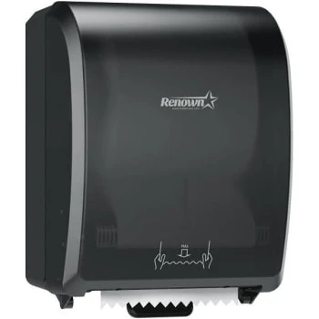 Renown 7.5" Black Series Mechanical Paper Towel Dispenser 3 Renown 7.5" Black Series Mechanical Paper Towel Dispenser