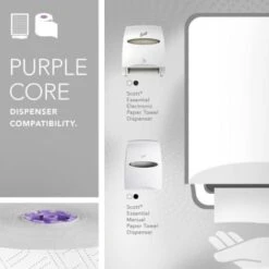 Scott® Essential Hard Roll 950 Ft. Rolled Refill Paper Towels (White) (6-Carton) 20 Scott® Essential Hard Roll 950 Ft. Rolled Refill Paper Towels (White) (6-Carton) -Whirlpool Shop 290718 DetailedProductView7 Lg