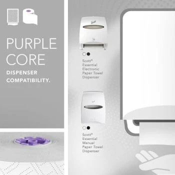 Scott® Essential Hard Roll 950 Ft. Rolled Refill Paper Towels (White) (6-Carton) 10 Scott® Essential Hard Roll 950 Ft. Rolled Refill Paper Towels (White) (6-Carton) - Image 8