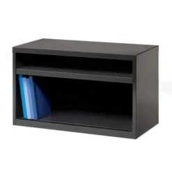 Space Solutions 18" Deep 4 Drawer Letter Width Vertical File Cabinet Black -Whirlpool Shop 291306 DetailedProductView10 Lg