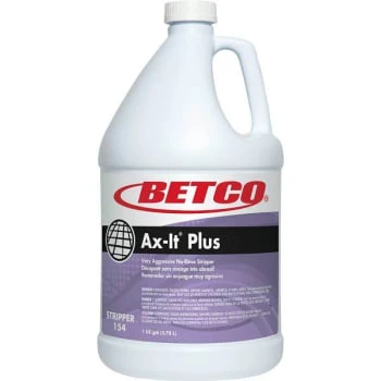 Betco Ax-It Plus No Rinse Stripper Case Of 4 3 Betco Ax-It Plus No Rinse Stripper Case Of 4
