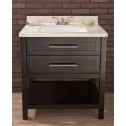 Modular Vanity Tops 25 X 22 Artic Stone Cultured Marble Vanity Top And Bowl 9 Modular Vanity Tops 25 X 22 Artic Stone Cultured Marble Vanity Top And Bowl -Whirlpool Shop 291692 v LifestyleImage Lg