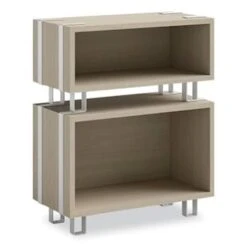 Safco Ready™ Home Office Stackable Storage, 1-Shelf, 24w X 12d X 12.25h, Beige -Whirlpool Shop 291922 DetailedProductView2 Lg