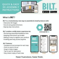 Hampton Bay Dove Gray Shaker Base Cabinet, 36" X 24" X 34.5" With Glides -Whirlpool Shop 297088 DetailedProductView5 Lg