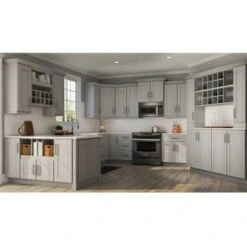 Hampton Bay Shaker 91.5" W X 2.5" H Crown Molding "dove Gray -Whirlpool Shop 297239 DetailedProductView3 Lg