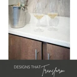 Hampton Bay Matte Sea Salt Laminate Countertop, 10' Waterfall Edge & Backsplash 15 Hampton Bay Matte Sea Salt Laminate Countertop, 10' Waterfall Edge & Backsplash -Whirlpool Shop 297256 DetailedProductView6 Lg