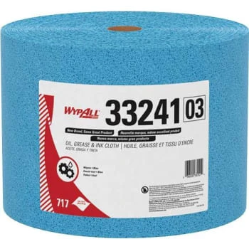 Wypall Blue Disposable Low-Lint Industrial Cleaning Wipes Case Of 717 3 Wypall Blue Disposable Low-Lint Industrial Cleaning Wipes Case Of 717