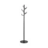 Safco Hook Head Coat Rack, 8 Hooks, 15" X 15" X 68", Black -Whirlpool Shop 300676 MainProductImage Lg