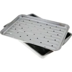 GENERIC 13" X 9" X 2" Broiler Pan