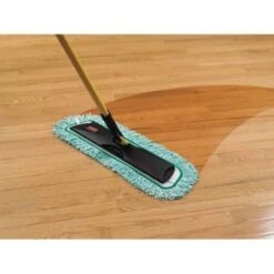 Rubbermaid Commercial Hygen 24 Green Microfiber Dust Mop Head With Fringe -Whirlpool Shop 305396 DetailedProductView2 Lg