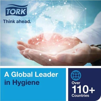 Tork 7.5 Series Mini Mechanical Black Paper Towel Dispenser 4 Tork 7.5 Series Mini Mechanical Black Paper Towel Dispenser - Image 2