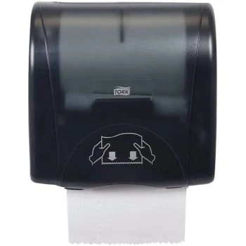 Tork 7.5 Series Mini Mechanical Black Paper Towel Dispenser 3 Tork 7.5 Series Mini Mechanical Black Paper Towel Dispenser
