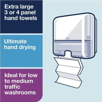 Tork White Elevation Xpress Mini Paper Towel Dispenser 6 Tork White Elevation Xpress Mini Paper Towel Dispenser - Image 4