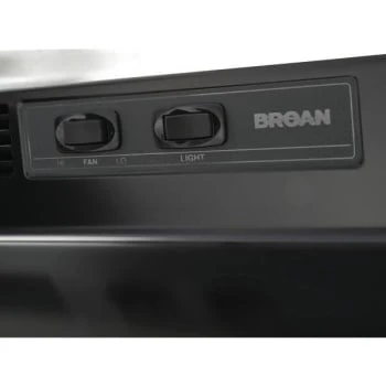 Broan-Nutone 30convertible Range Hood, 230 Max Blwr Cfm, Black W/ Light 4 Broan-Nutone 30convertible Range Hood, 230 Max Blwr Cfm, Black W/ Light - Image 2
