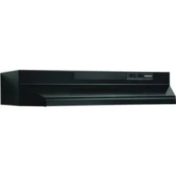 Broan-Nutone 30convertible Range Hood, 230 Max Blwr Cfm, Black W/ Light