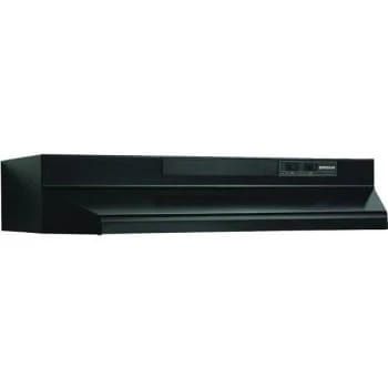 Broan-Nutone 30convertible Range Hood, 230 Max Blwr Cfm, Black W/ Light 3 Broan-Nutone 30convertible Range Hood, 230 Max Blwr Cfm, Black W/ Light