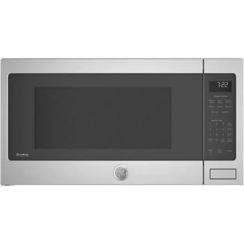 Ge Profile 2.2 Cu. ' Countertop Microwave Stainless Steel With Sensor Cooking 3 Ge Profile 2.2 Cu. ' Countertop Microwave Stainless Steel With Sensor Cooking